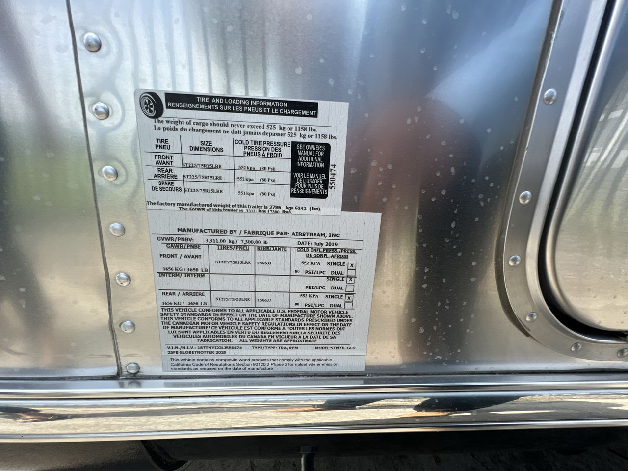 2026 Airstream 25FBT Base