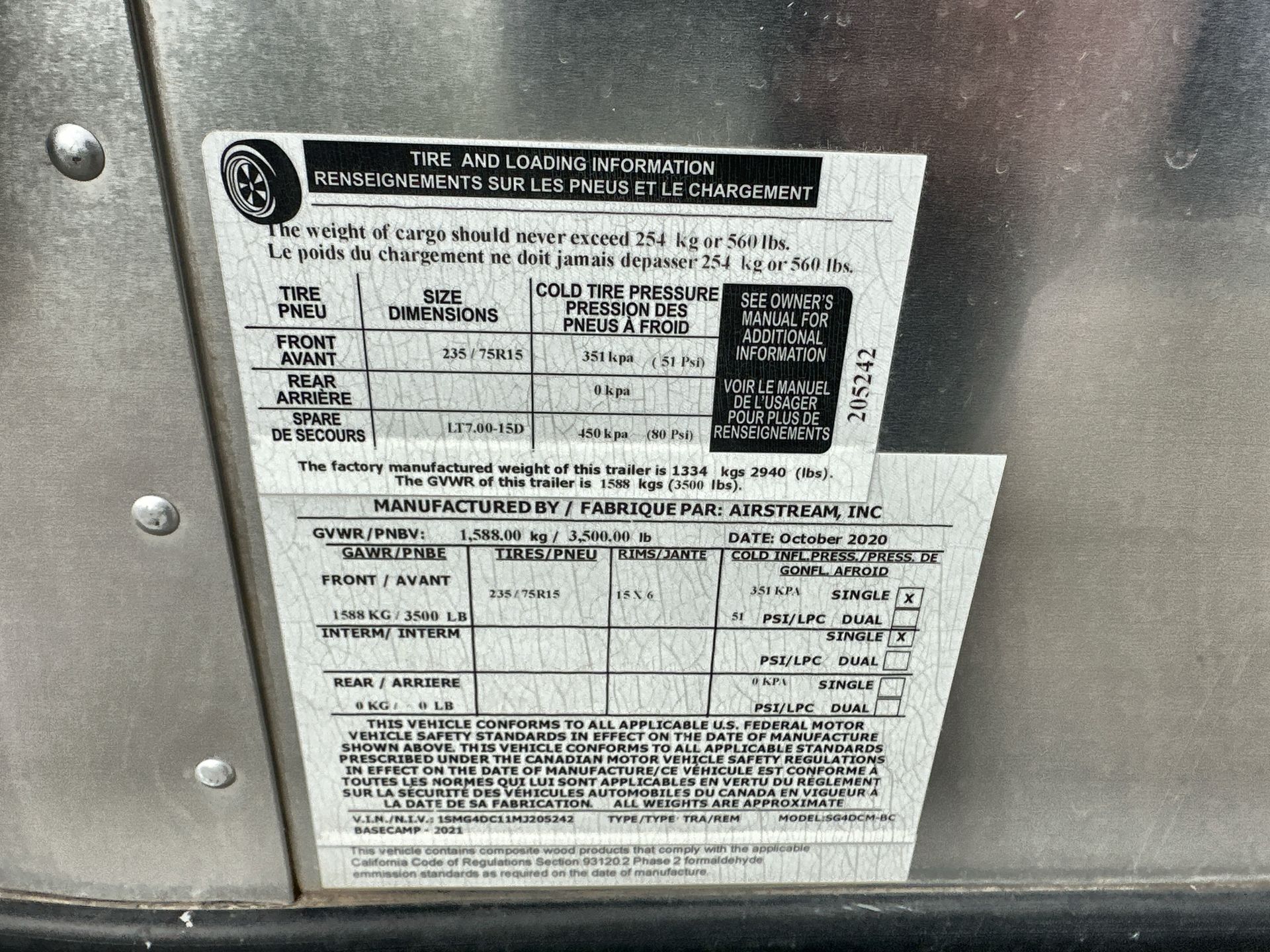 2021 Airstream 16X Base